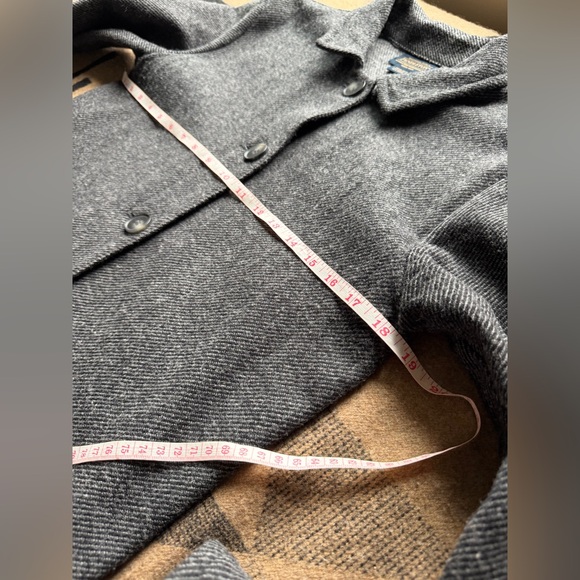 Pendleton Herringbone Lambswool Duster Women’s XS - Picture 5 of 13